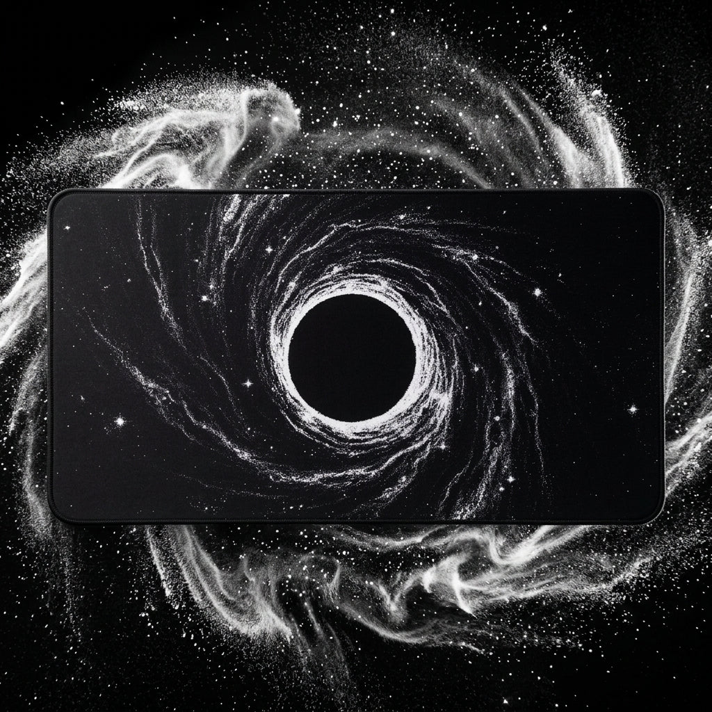 Black Hole Desk Mat